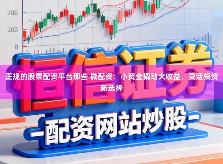 正规的股票配资平台那些 微配资：小资金撬动大收益，灵活投资新选择