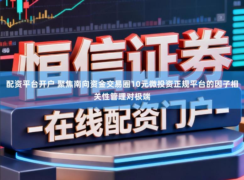 配资平台开户 聚焦南向资金交易圈10元微投资正规平台的因子相关性管理对极端
