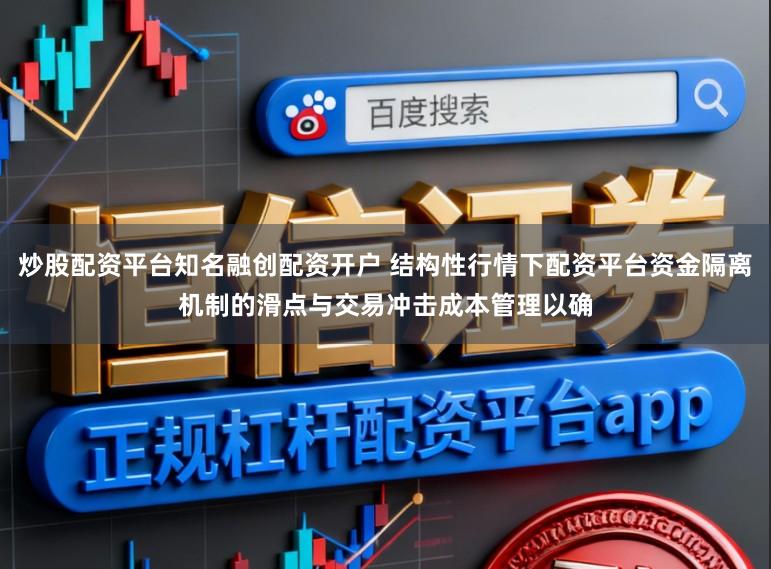 炒股配资平台知名融创配资开户 结构性行情下配资平台资金隔离机制的滑点与交易冲击成本管理以确