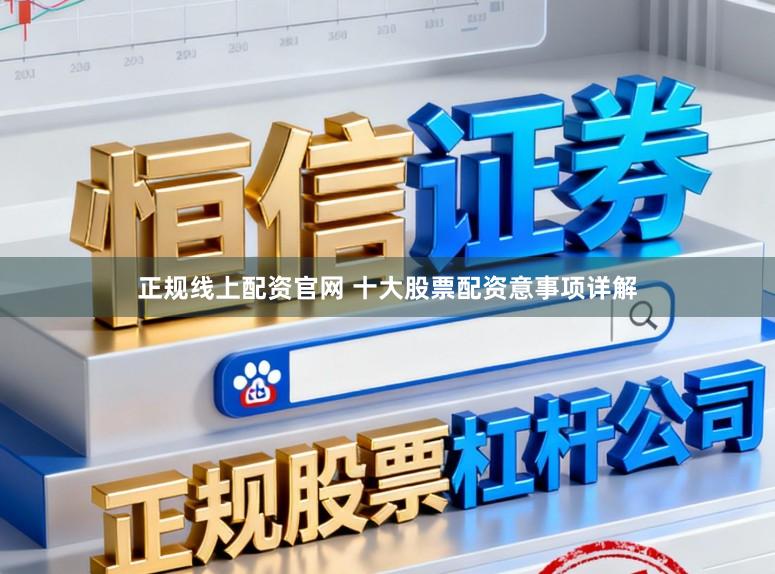 正规线上配资官网 十大股票配资意事项详解