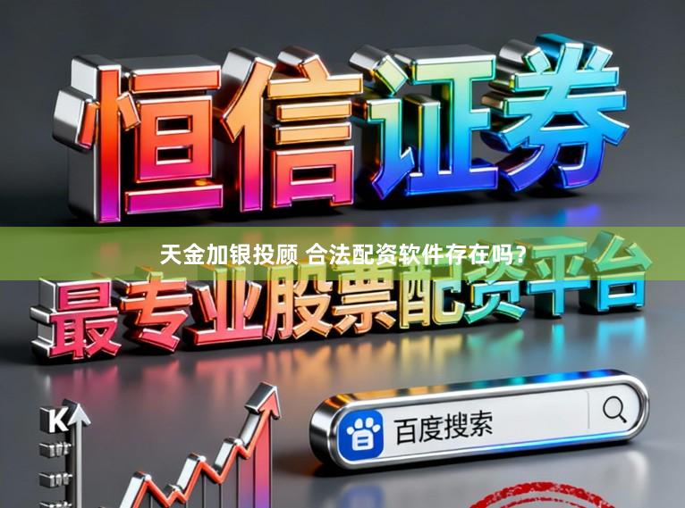 天金加银投顾 合法配资软件存在吗？