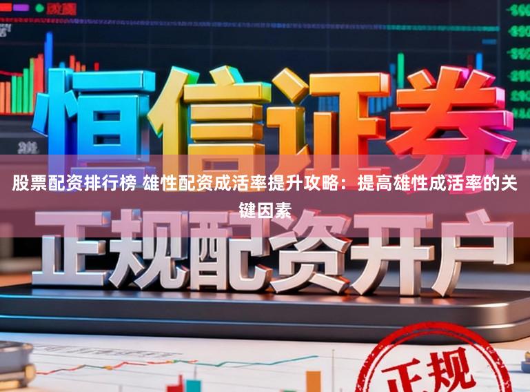 股票配资排行榜 雄性配资成活率提升攻略：提高雄性成活率的关键因素